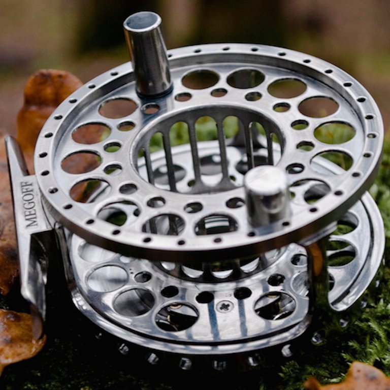 Megoff Fly Reel Drilled