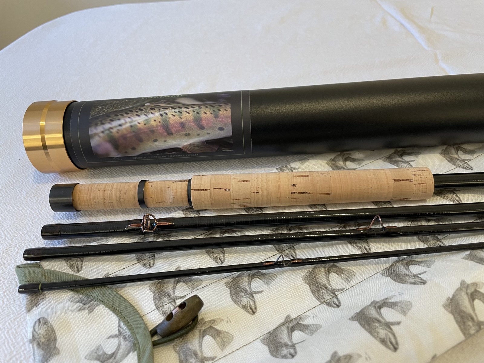 Yamame x McFarland 8'6" 4wt 4-Piece "Special Glass" - Image 5